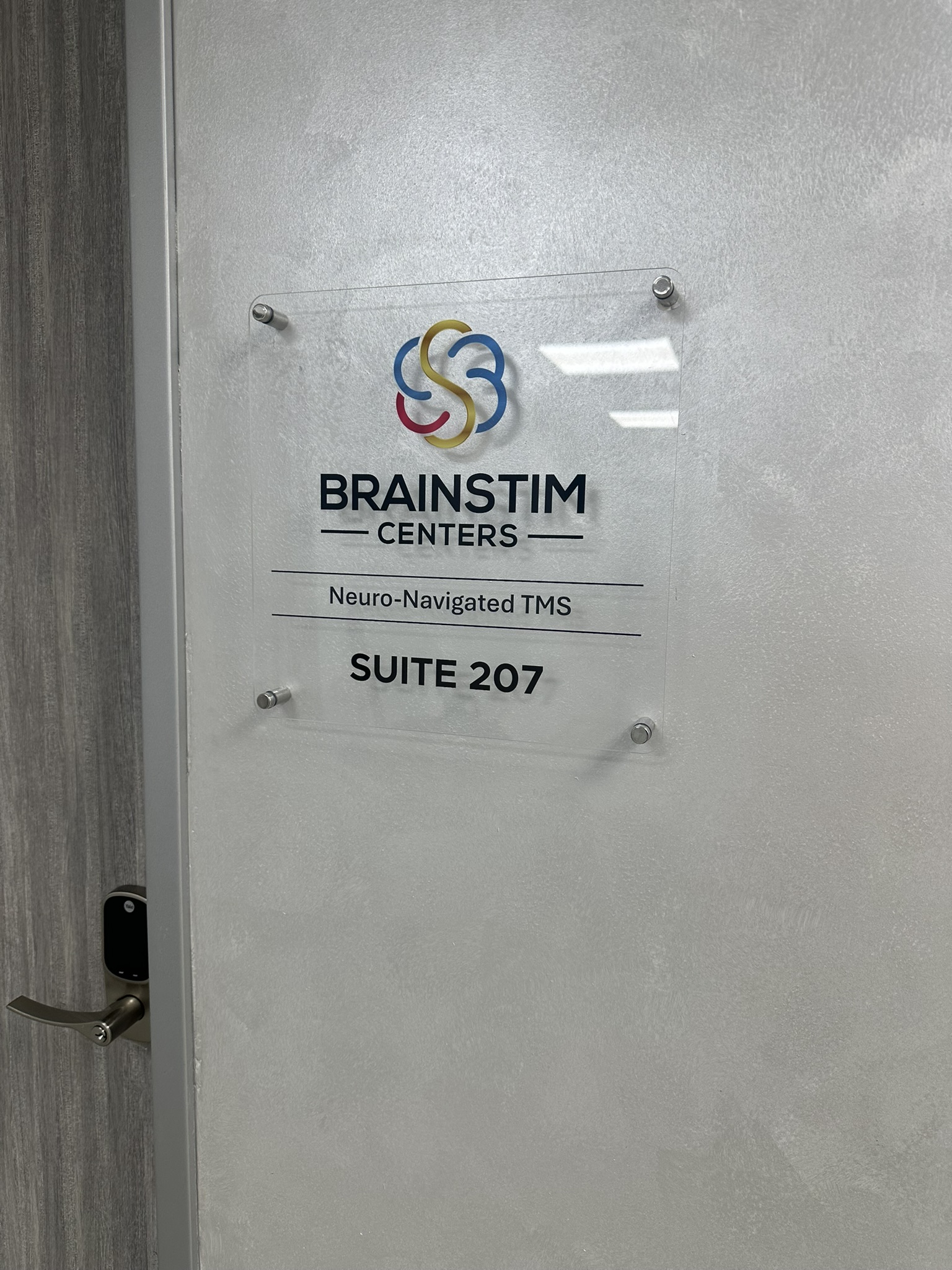 Acrylic sign