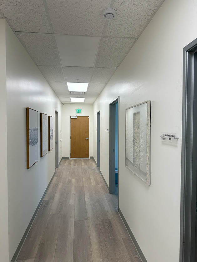 Hallway art