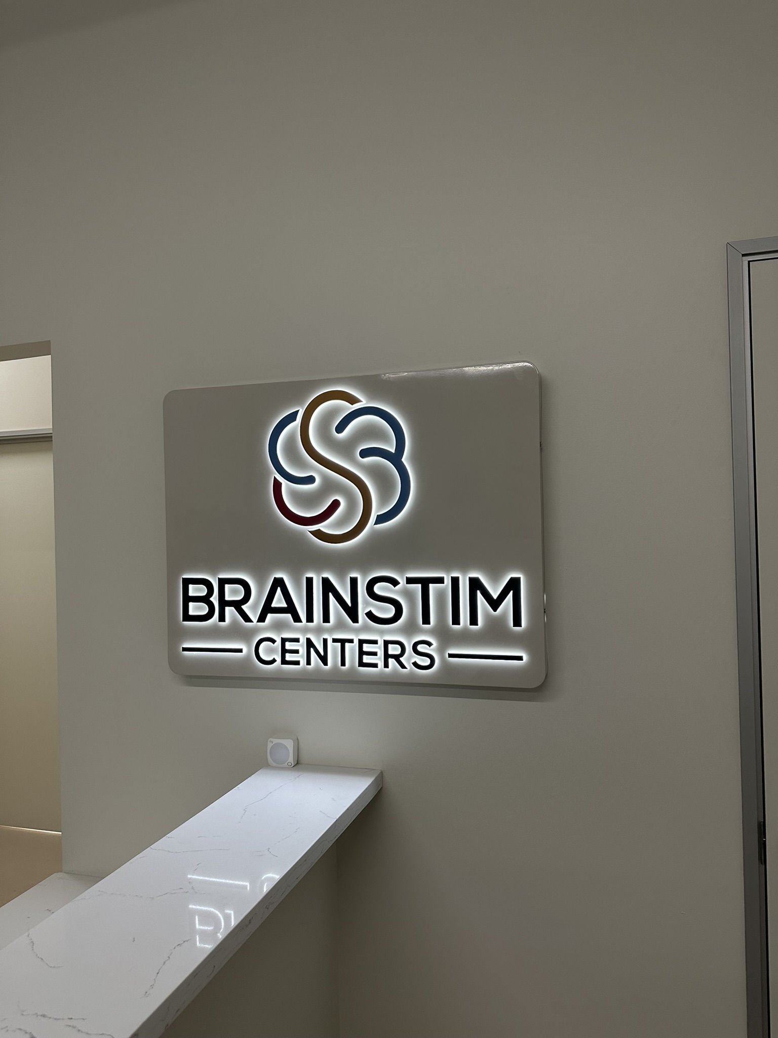 Illuminated logo