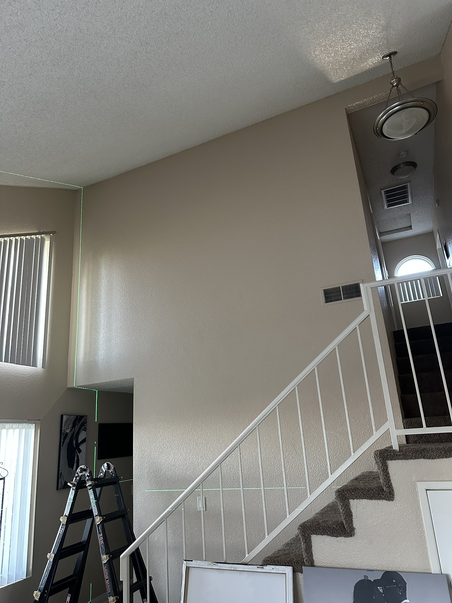 Stairway art layout